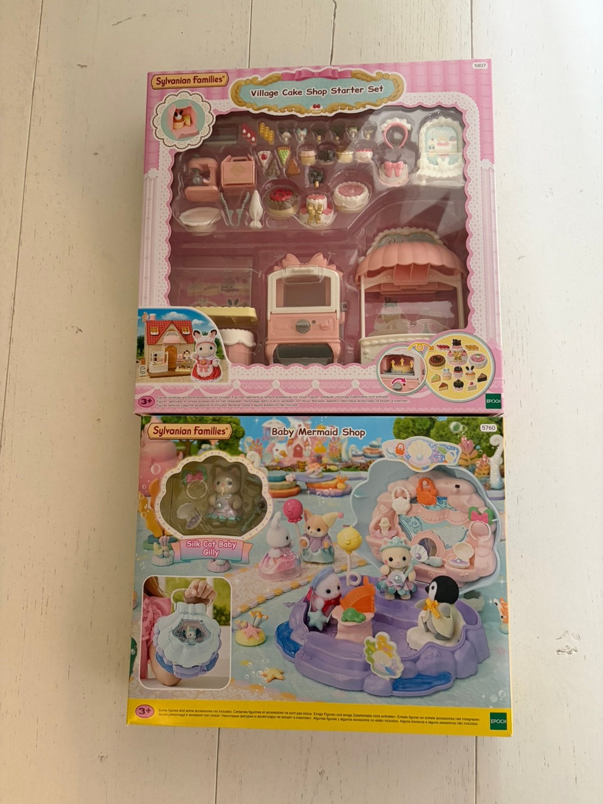Sylvanian families baby mermaid shop village cake shop, Kinderen en Baby's, Speelgoed | Poppenhuizen, Ophalen of Verzenden, Nieuw