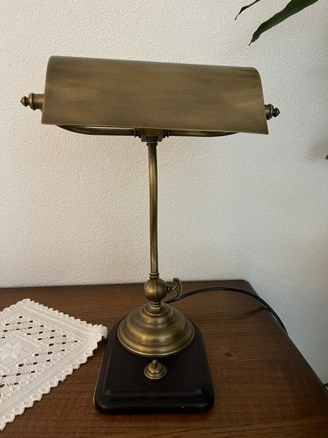 Bankierslamp / bibliotheeklamp, Ophalen