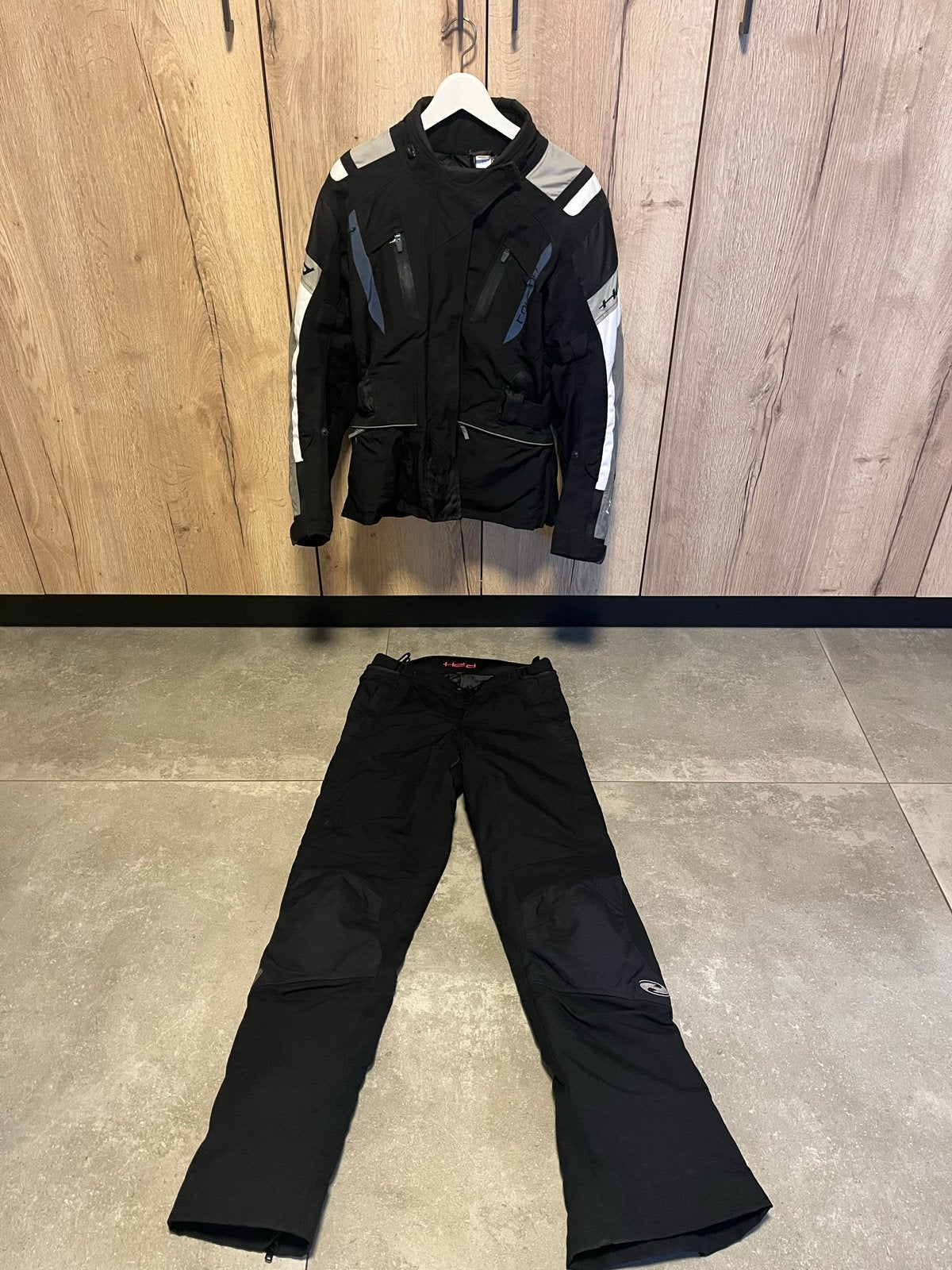 Motorpak Held, dames extra lang, maat 38, vrijwel nieuw, Ophalen, Tweedehands, Dames, Combipak