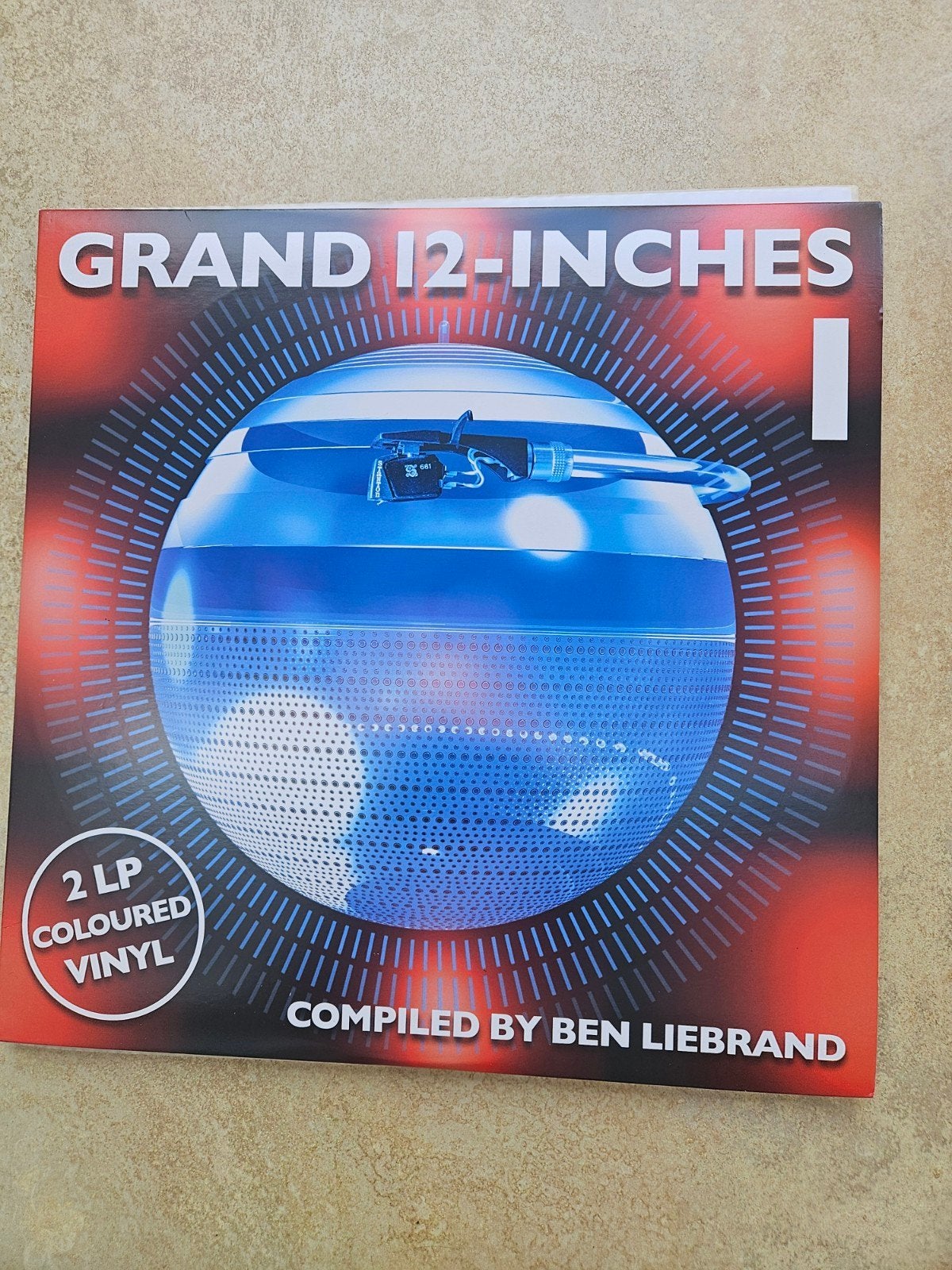 Grand 12-Inches I - Ben Liebrand - 2LP Gekleurd Vinyl, Pop, Ophalen of Verzenden, Zo goed als nieuw, Inclusief binnenhoes