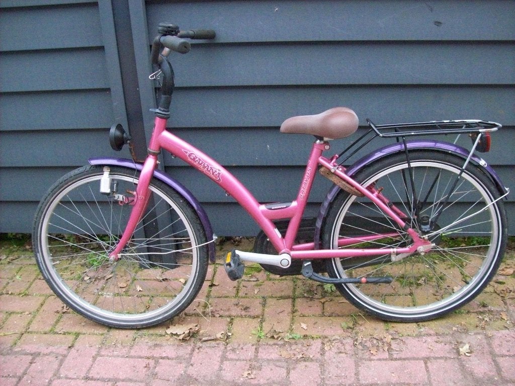 meisjefiets, Fietsen en Brommers, Terugtraprem, Gebruikt, Batavus, Ophalen