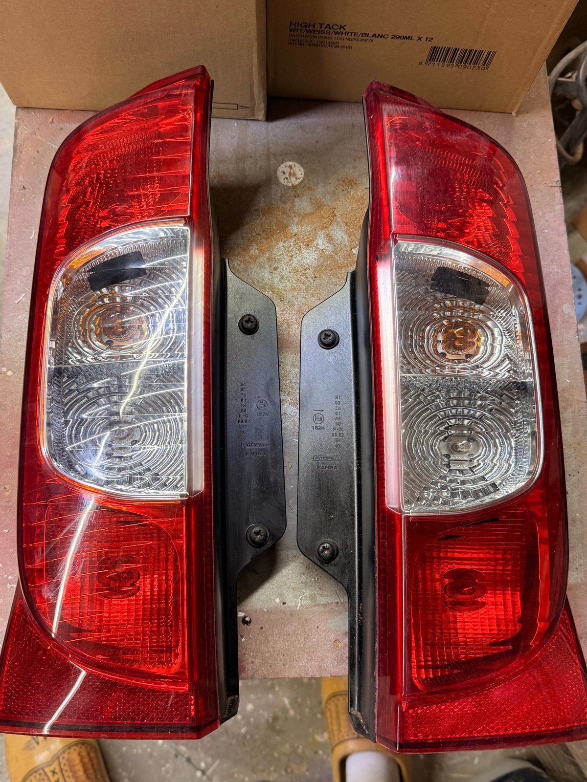 Citroën Nemo achterlichten 2008 - Gebruikt, goede staat, Auto-onderdelen, Ophalen of Verzenden, Gebruikt, Citroën