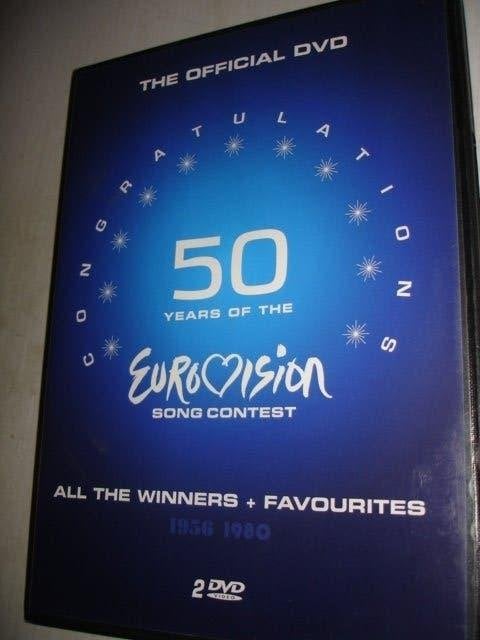 50 Years of the Eurovision Song Contest- 1956-1980- 2-DVD NI, Alle leeftijden, Verzenden, Nieuw in verpakking