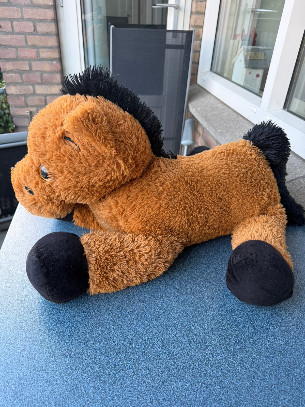 Pluchen paard, Ophalen, Gebruikt, Paard