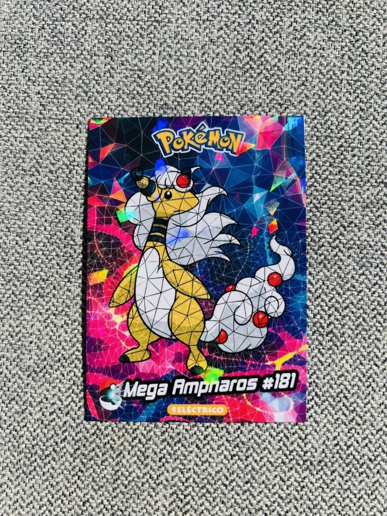 Ampharos 181 Johto Card Top Collection Promo Pokemon, Verzenden, Zo goed als nieuw, Losse kaart, Foil