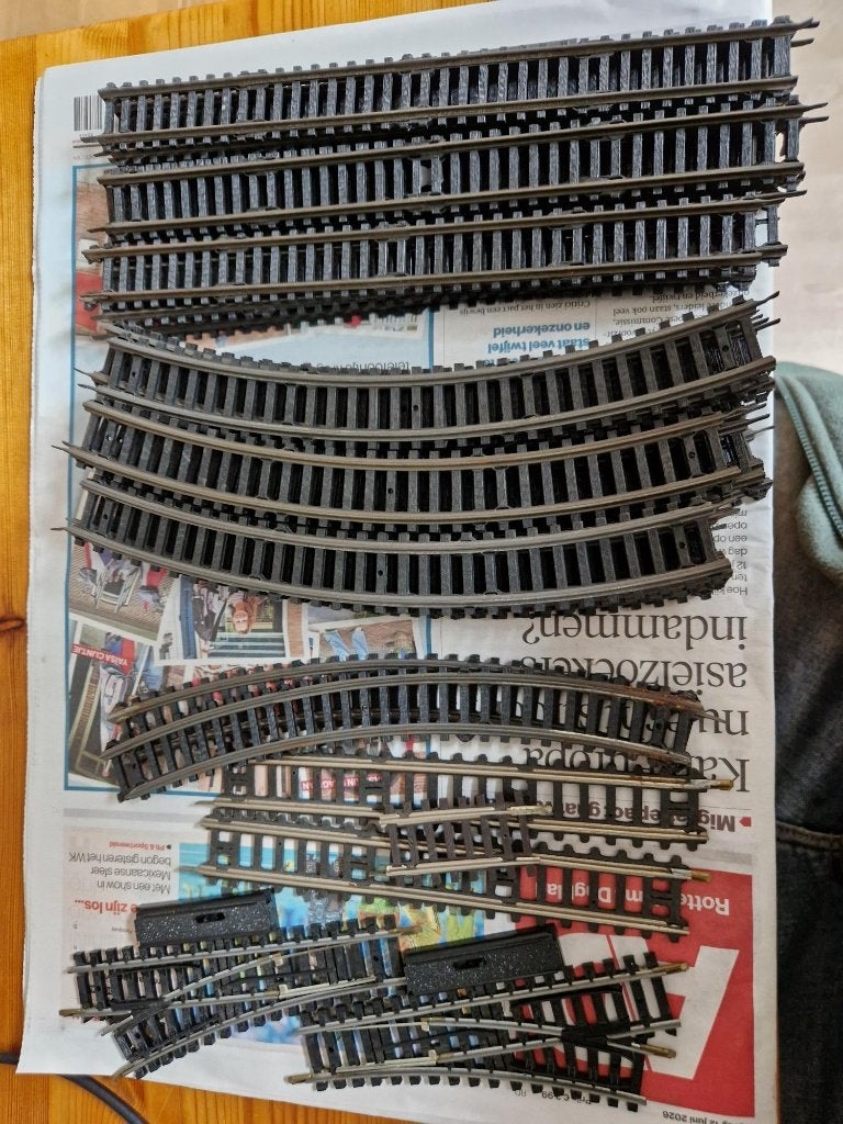 Jouef rails H0, Hobby en Vrije tijd, Modeltreinen | H0, Gebruikt, Gelijkstroom, Jouef, Rails