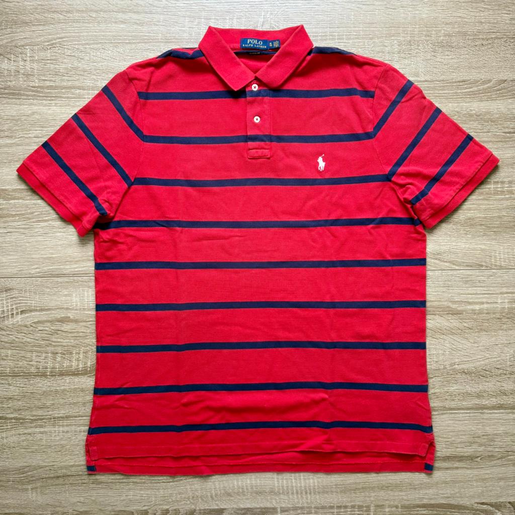 Ralph Lauren Polo, Kleding | Heren, Polo's, Verzenden, Zo goed als nieuw, Maat 56/58 (XL), Rood