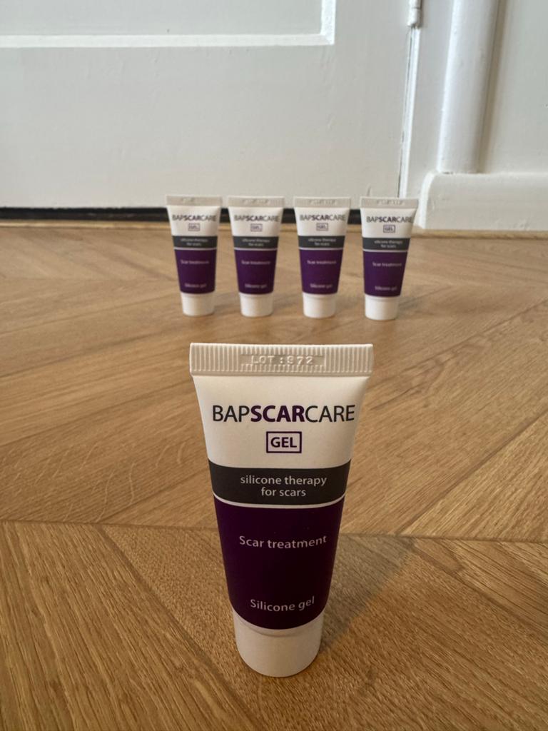 BAPSCARCARE GEL siliconen littekenbehandeling, Verzenden, Nieuw, Gehele gezicht, Verzorging