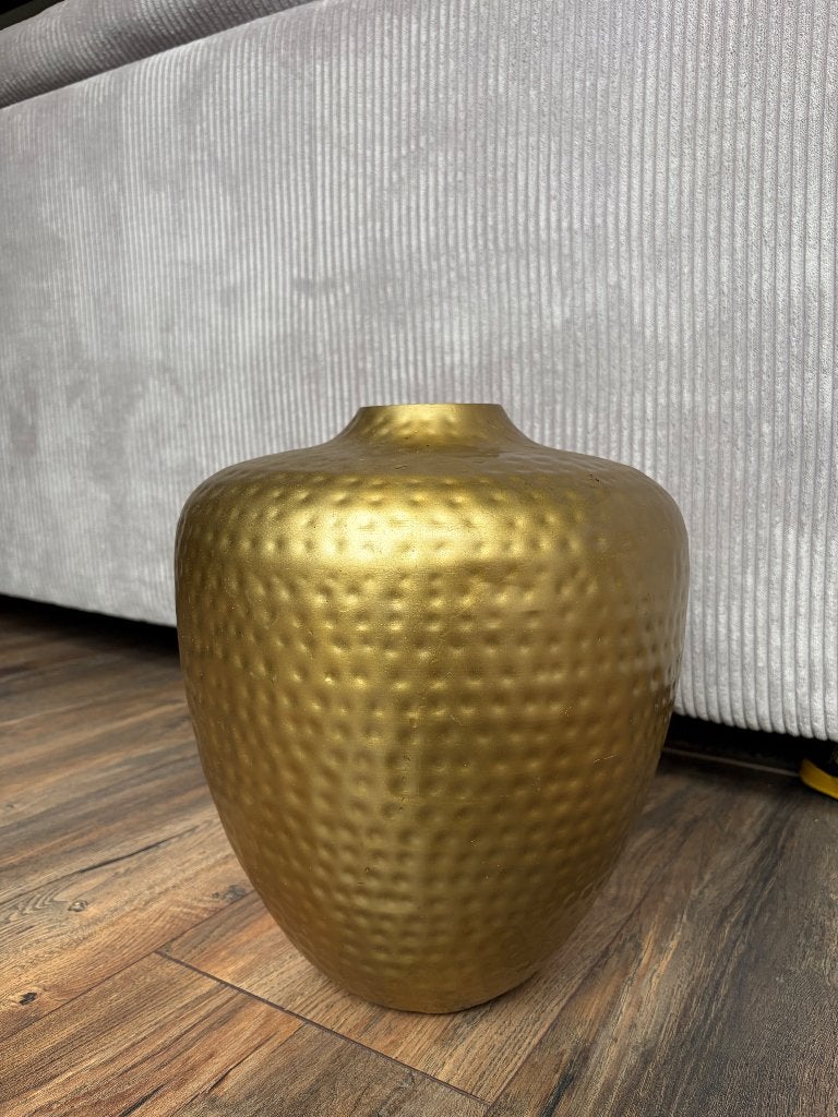 Gouden vaas kwantum, Ophalen, Zo goed als nieuw, Overige kleuren, Overige materialen