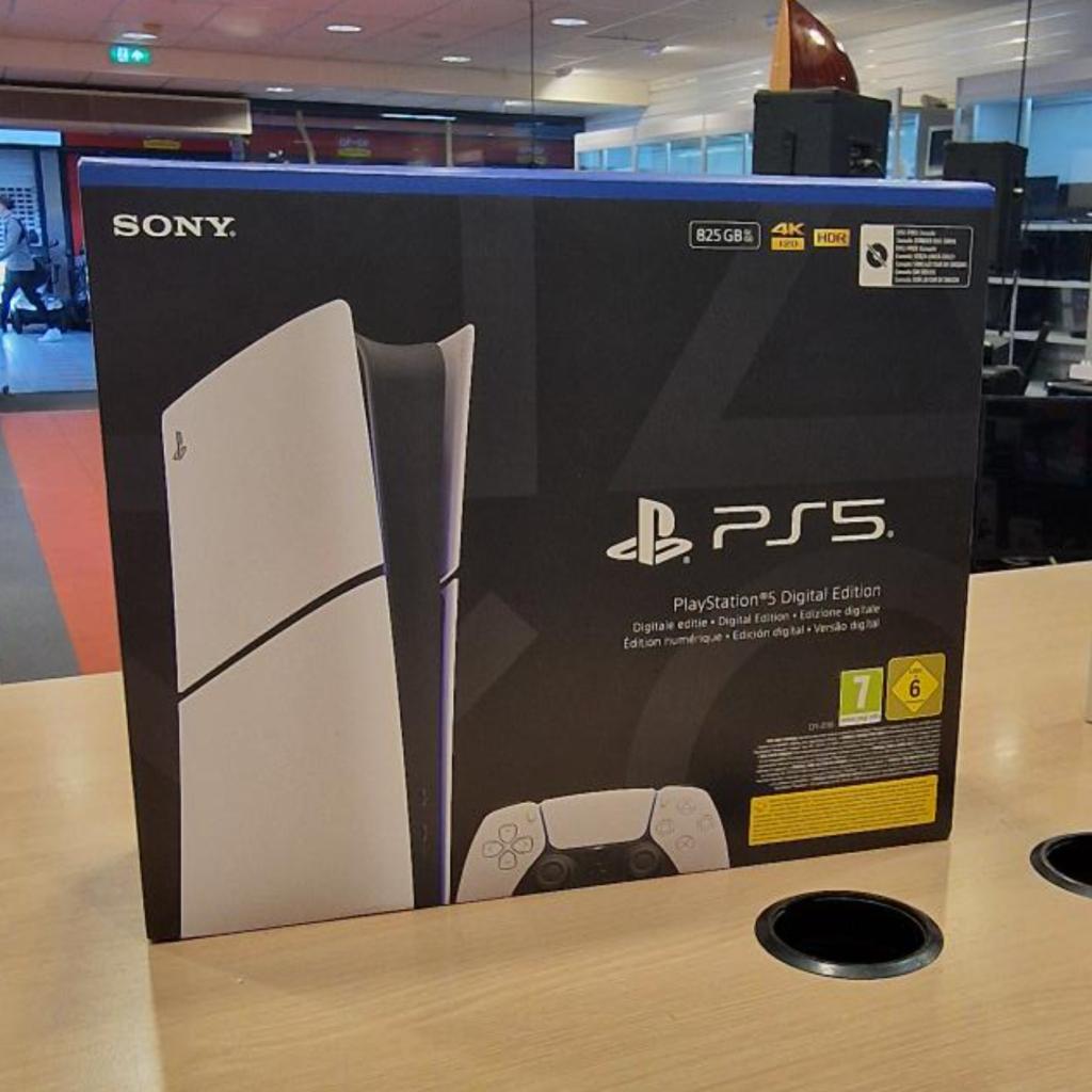 Playstation 5 slim digital 825gb nieuw garantie tot 2028!, Sony, Nieuw, Support@sony.com, 1-7-1 Konan, Minato-ku
Tokyo 108-0075
Japan