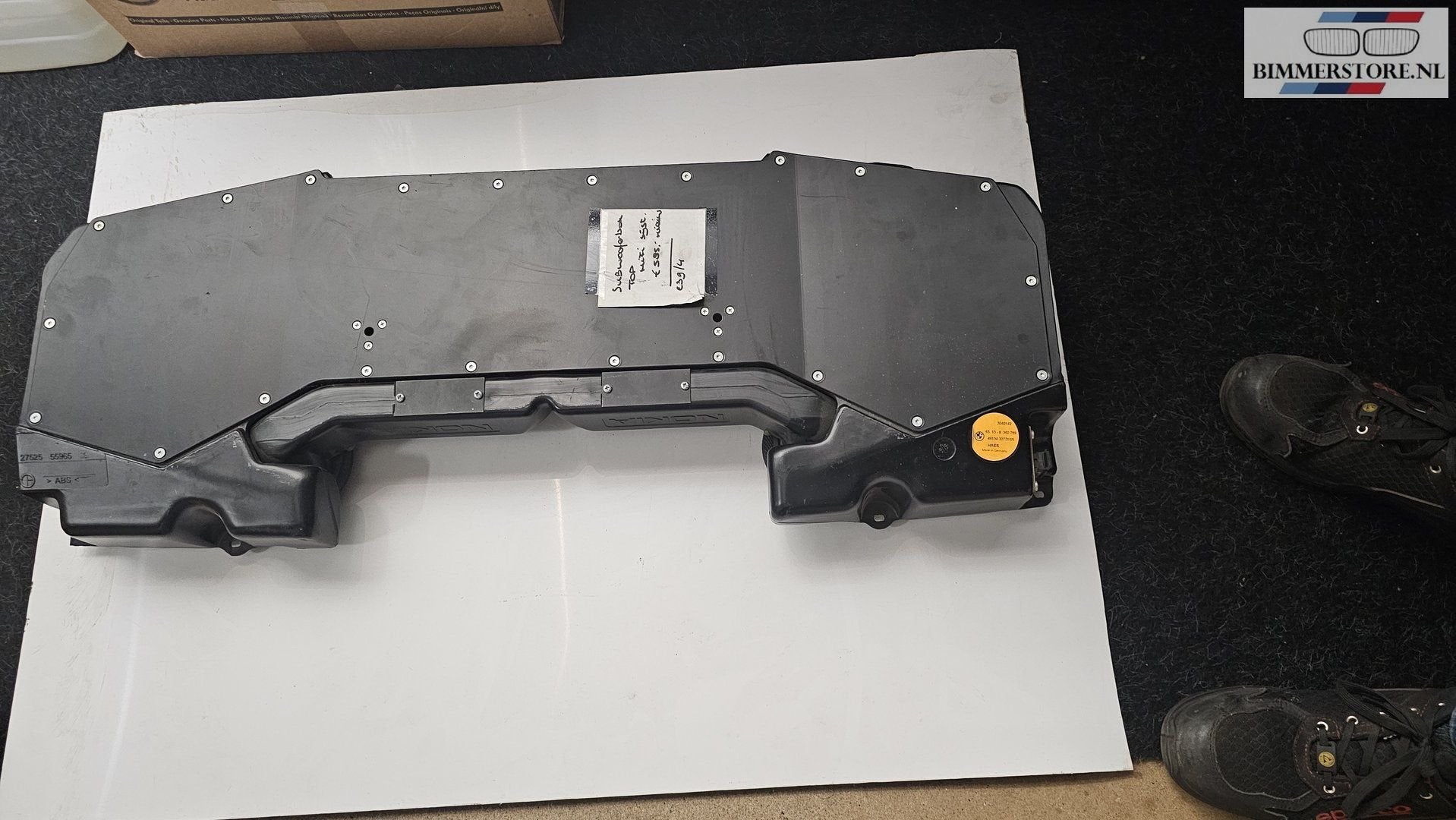 Central Bass speaker hoedenplank BMW E39 sedan 65138360789 8, Auto diversen, Autoradio's, Ophalen of Verzenden, -, -, -