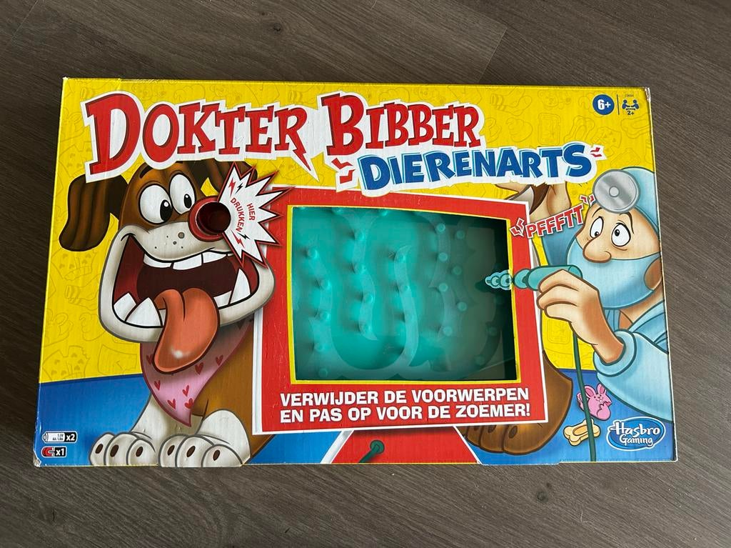 Dokter Bibber Dierenarts - Hasbro Spel, Een of twee spelers, Ophalen, Gebruikt