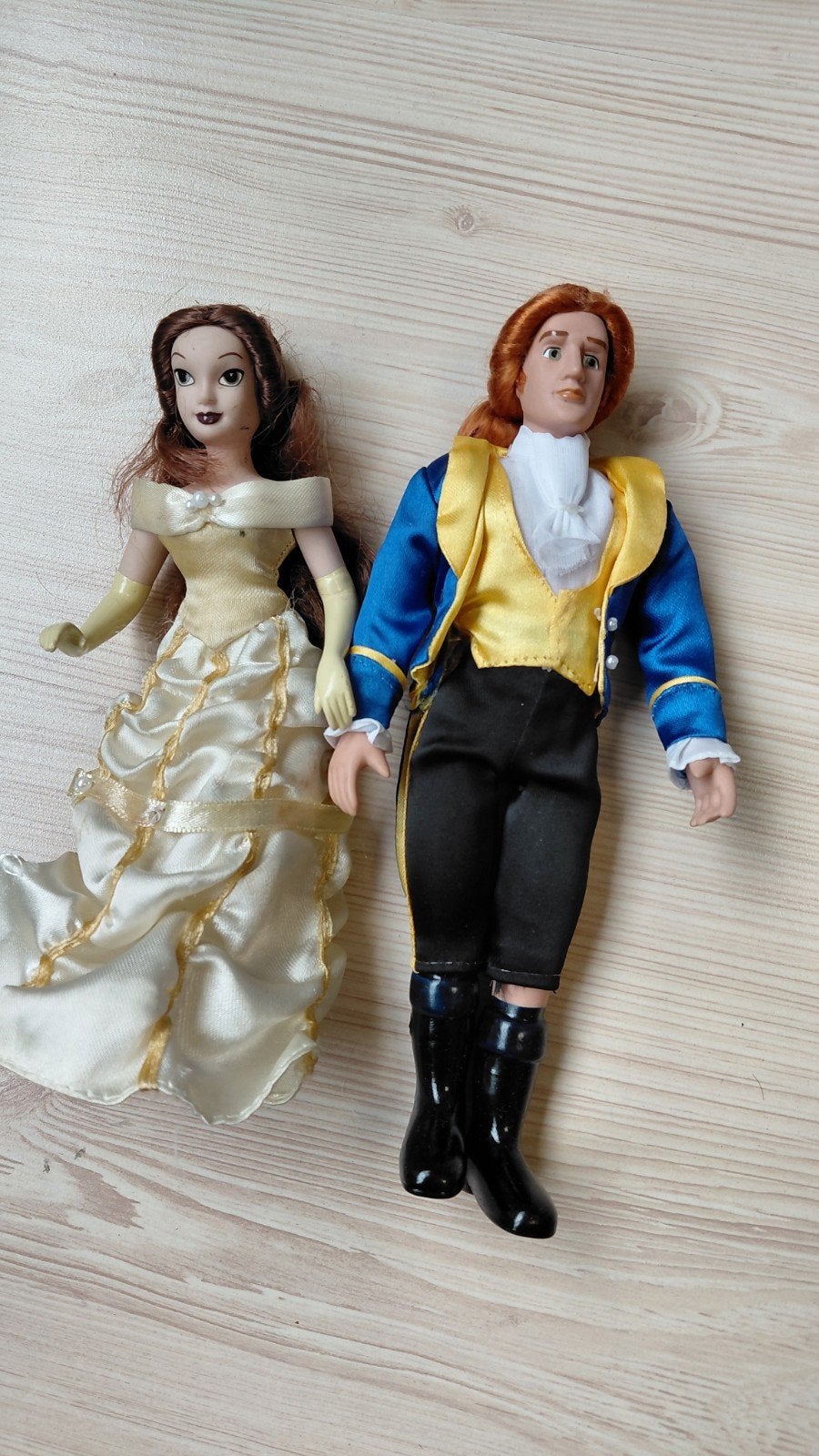 Disney poppen Belle en het beest, Ophalen of Verzenden, Zo goed als nieuw