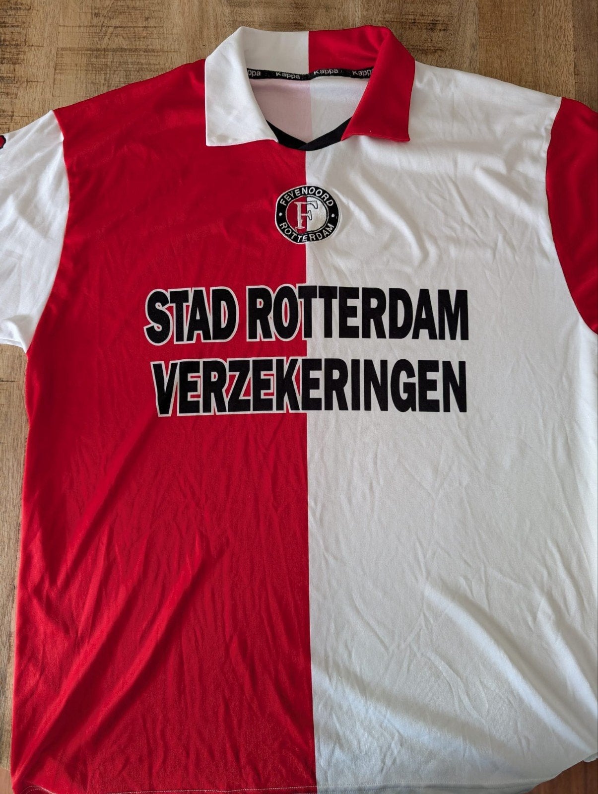 Feyenoord thuisshirt 2001/2002 - Kappa - Maat XXL, Ophalen, Gebruikt, Feyenoord, Shirt