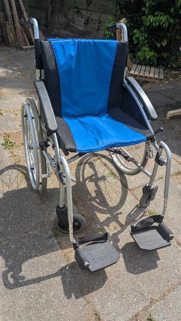 G-Lite Pro lichtgewicht inklapbare rolstoel, Ophalen, Inklapbaar, Zo goed als nieuw, Duwrolstoel