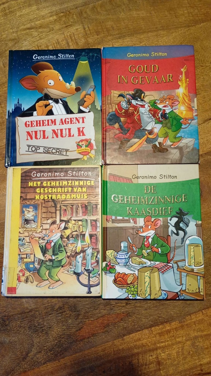 22 boeken van Geronimo Stilton, Boeken, Ophalen of Verzenden, Zo goed als nieuw, Geronimo Stilton