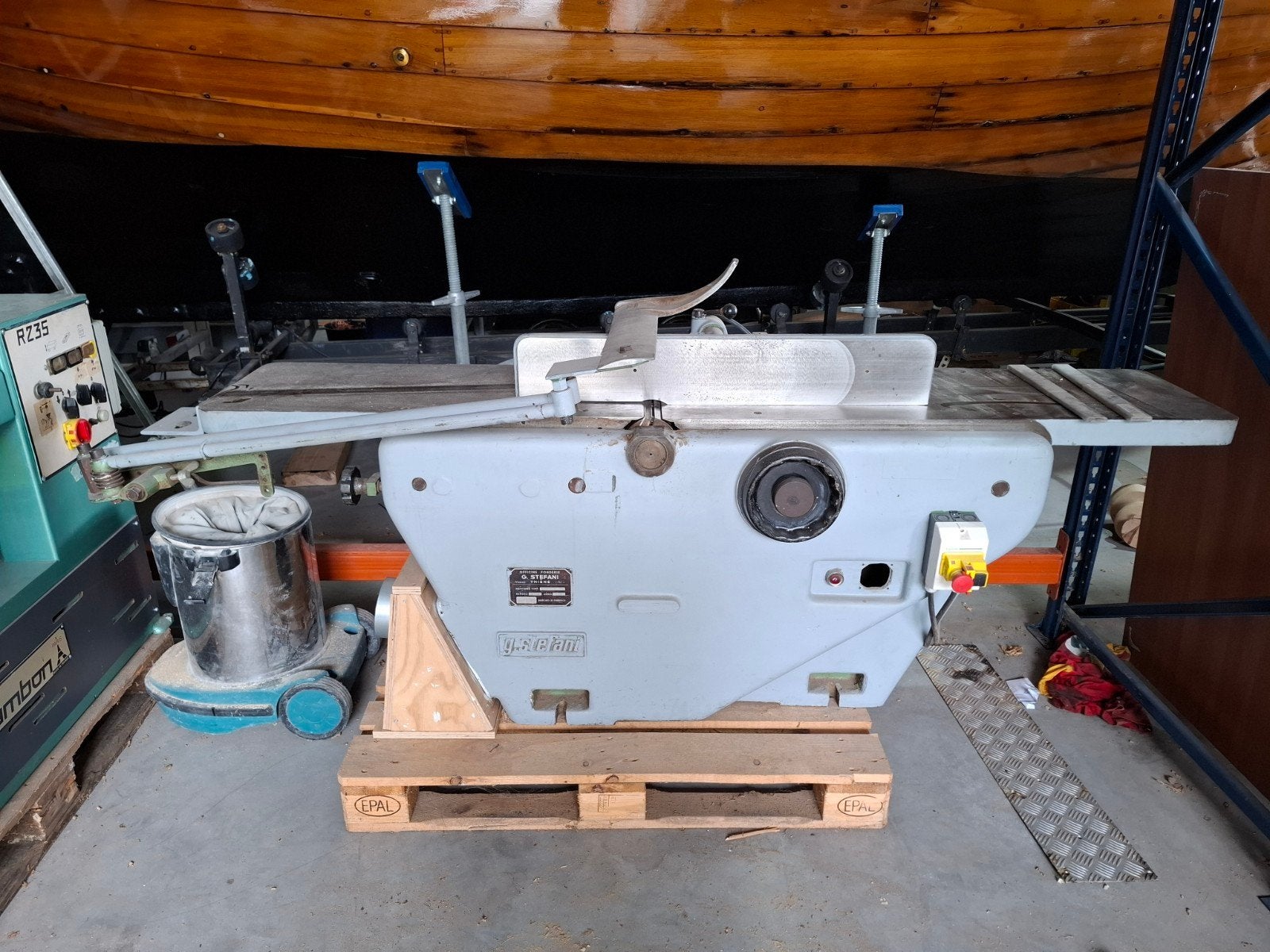 Vlakbank 40 cm, Ophalen