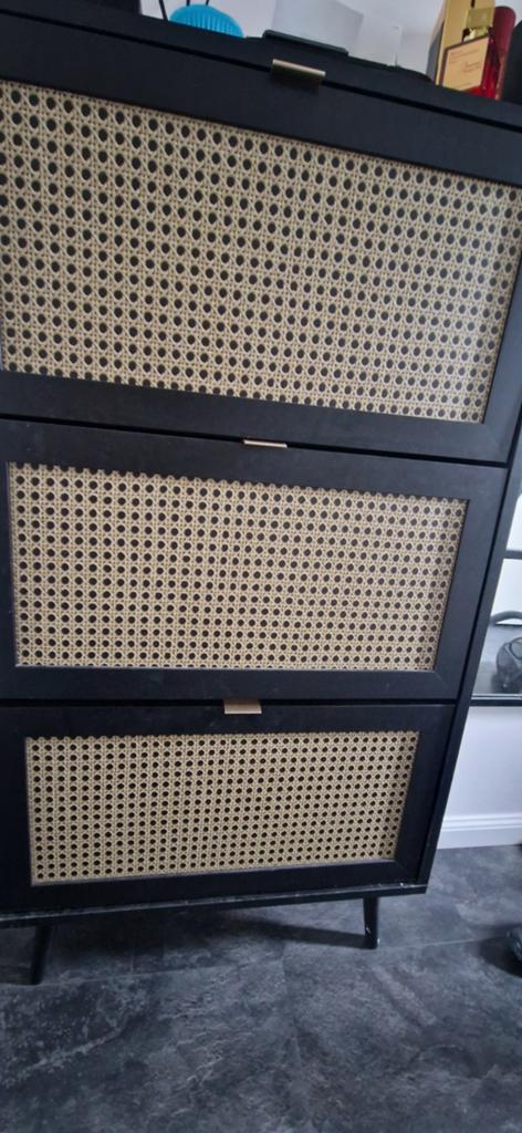 Schoenenkast, Huis en Inrichting, Kasten | Roldeurkasten en Archiefkasten, Ophalen of Verzenden, 25 tot 50 cm