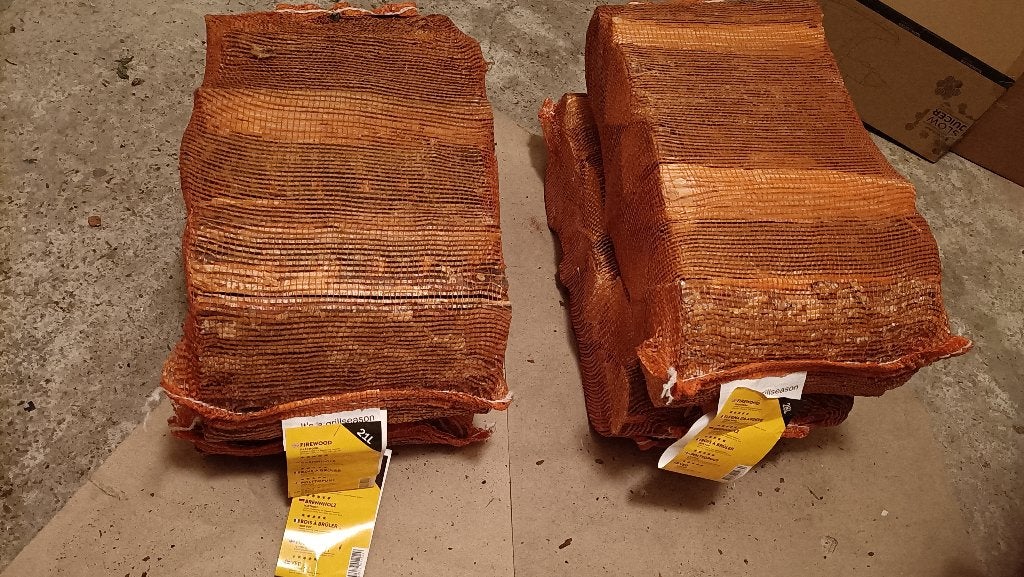 Ovengedroodg gekloofd Haardhout, 3 tot 6 m³, Ophalen, Berkenhout, Blokken