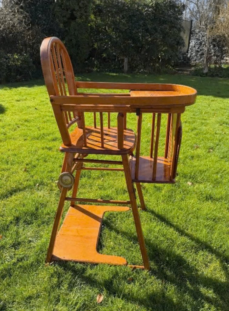 Vintage Torck Kinderstoel 1950, 75 jr in ons bezit, Kinderen en Baby's, Ophalen, Gebruikt, Overige typen