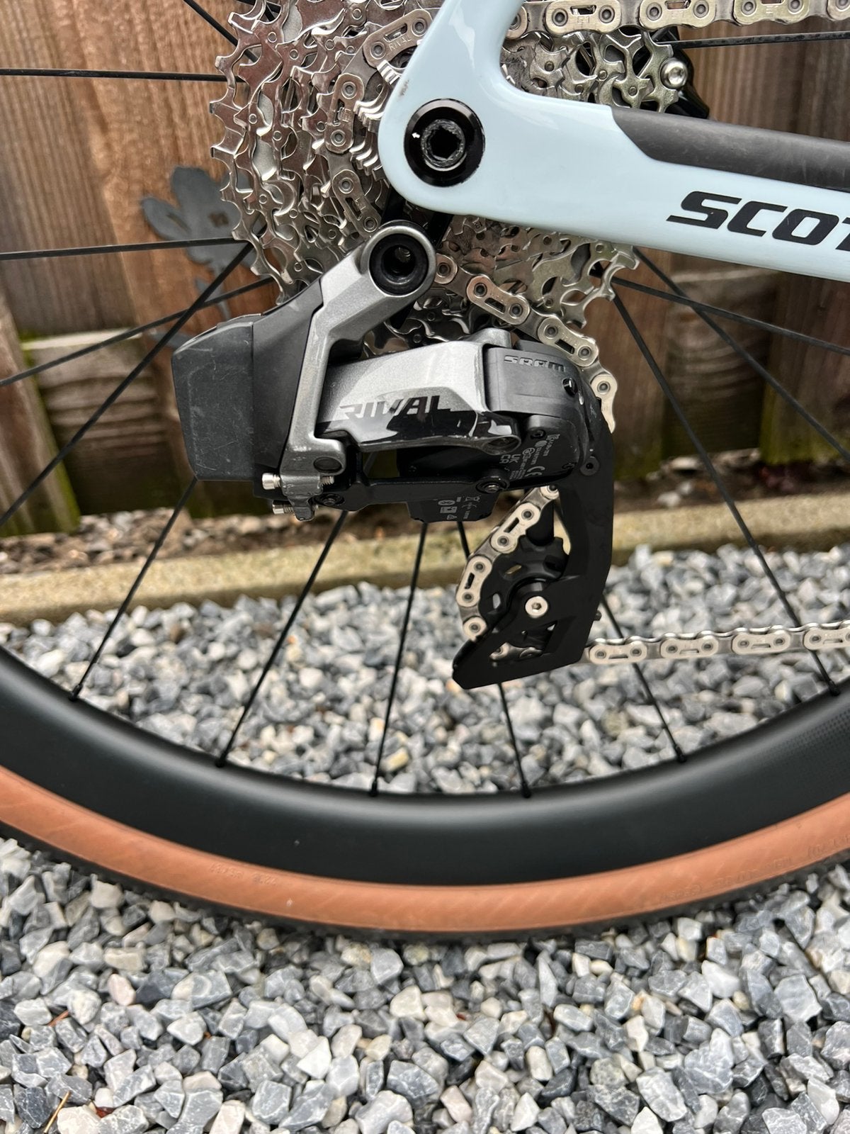Scott Addict 20 Gravel XL/58 SRAM Rival AXS Carbon Wielset, 28 inch, Carbon, Heren, Zo goed als nieuw