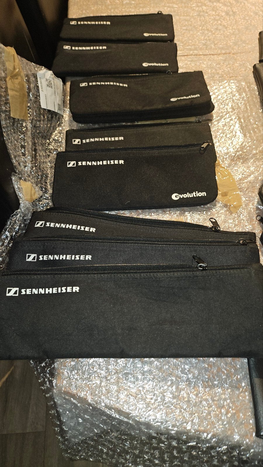 Shure en sennheiser  hoezen, Muziek en Instrumenten, Microfoons, Ophalen, Zo goed als nieuw, Overige typen