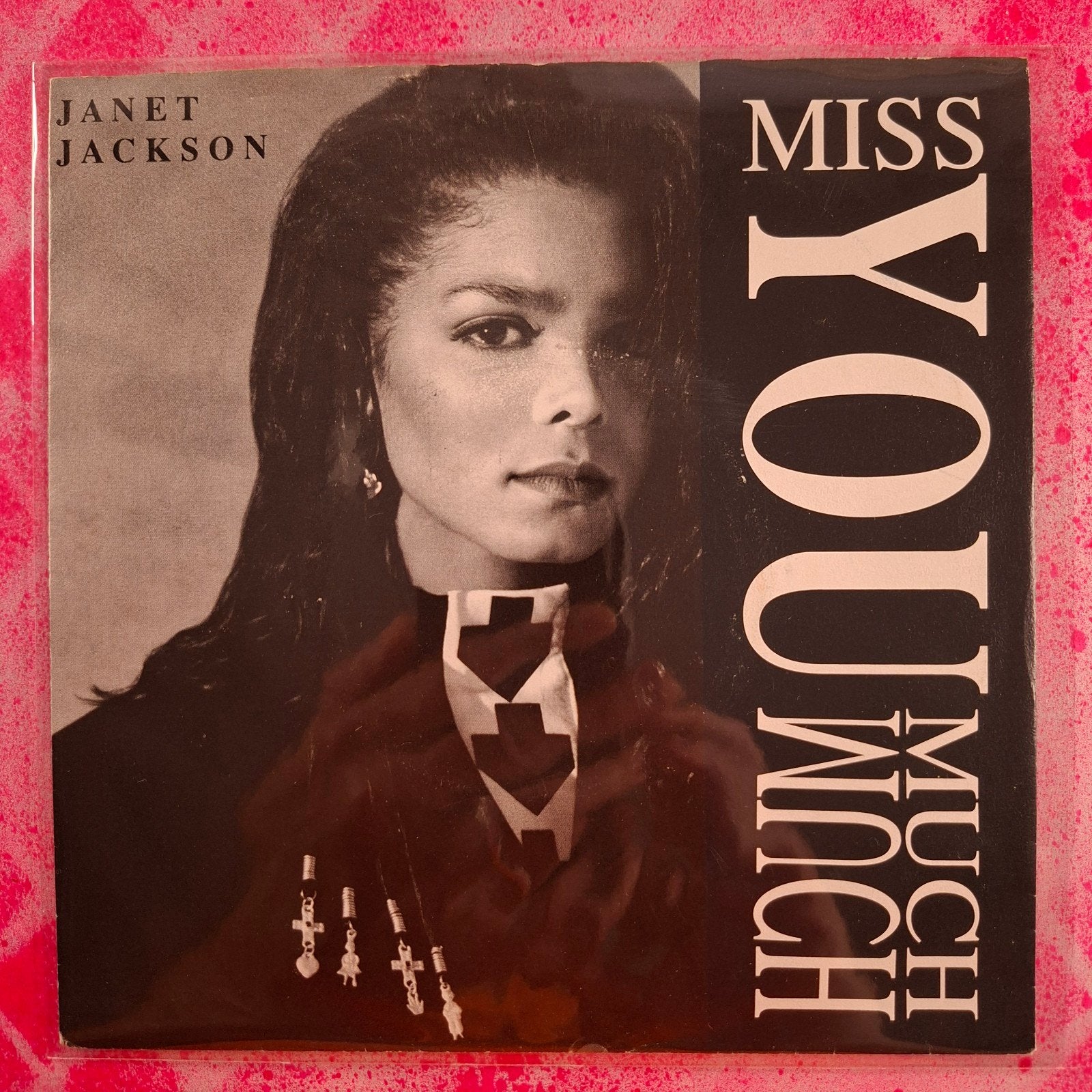 Janet Jackson Miss you much single.                    Star4, Cd's en Dvd's, Vinyl Singles, 7 inch, Ophalen of Verzenden, Zo goed als nieuw