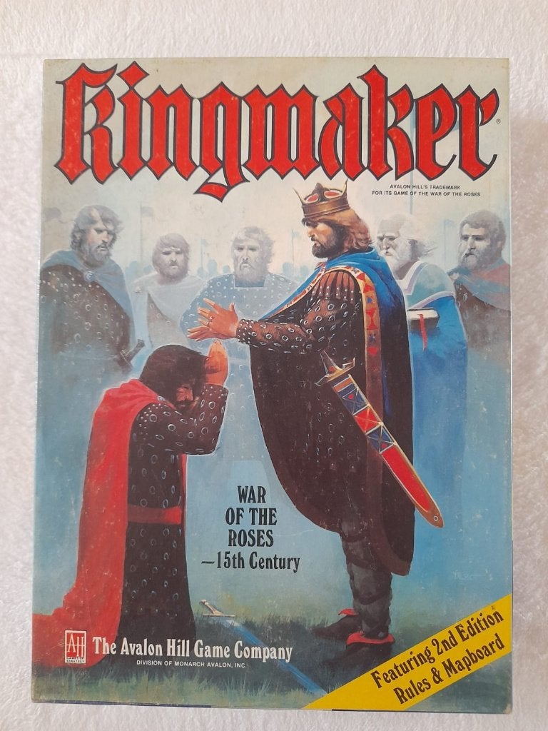 Kingmaker 2e editie (bordspel), Vijf spelers of meer, Ophalen of Verzenden, Gebruikt, Avalon Hill