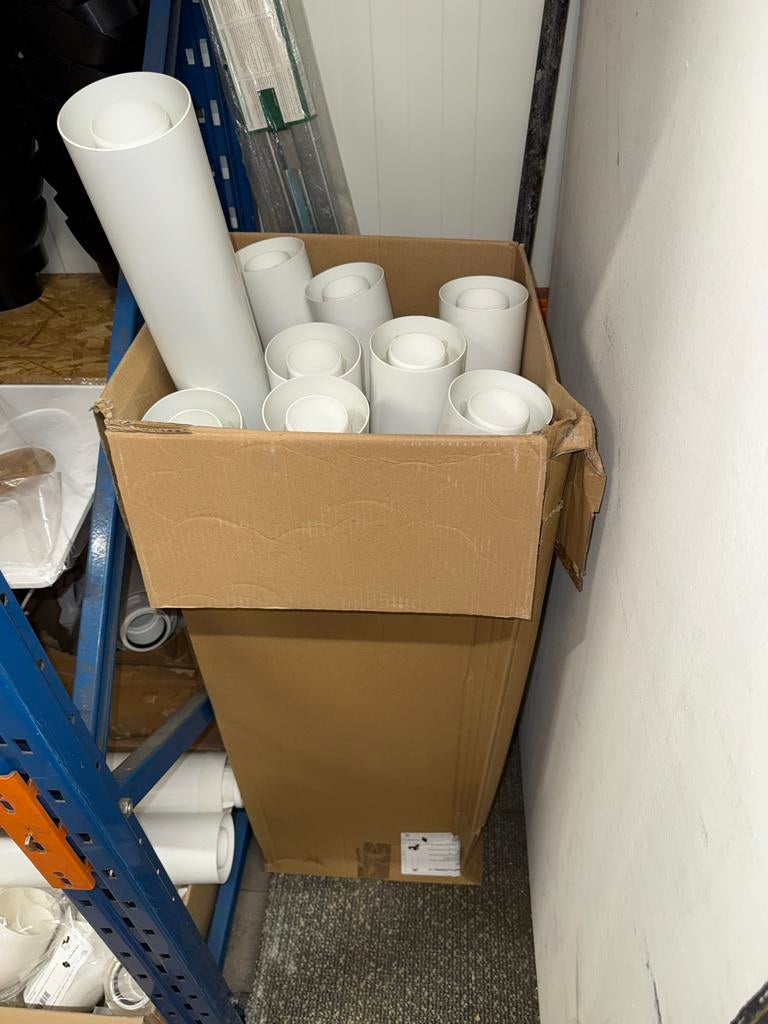 Cox geelen Dakdoorvoer rookgas bochten, Bochten, Pvc, Nieuw, Ophalen of Verzenden