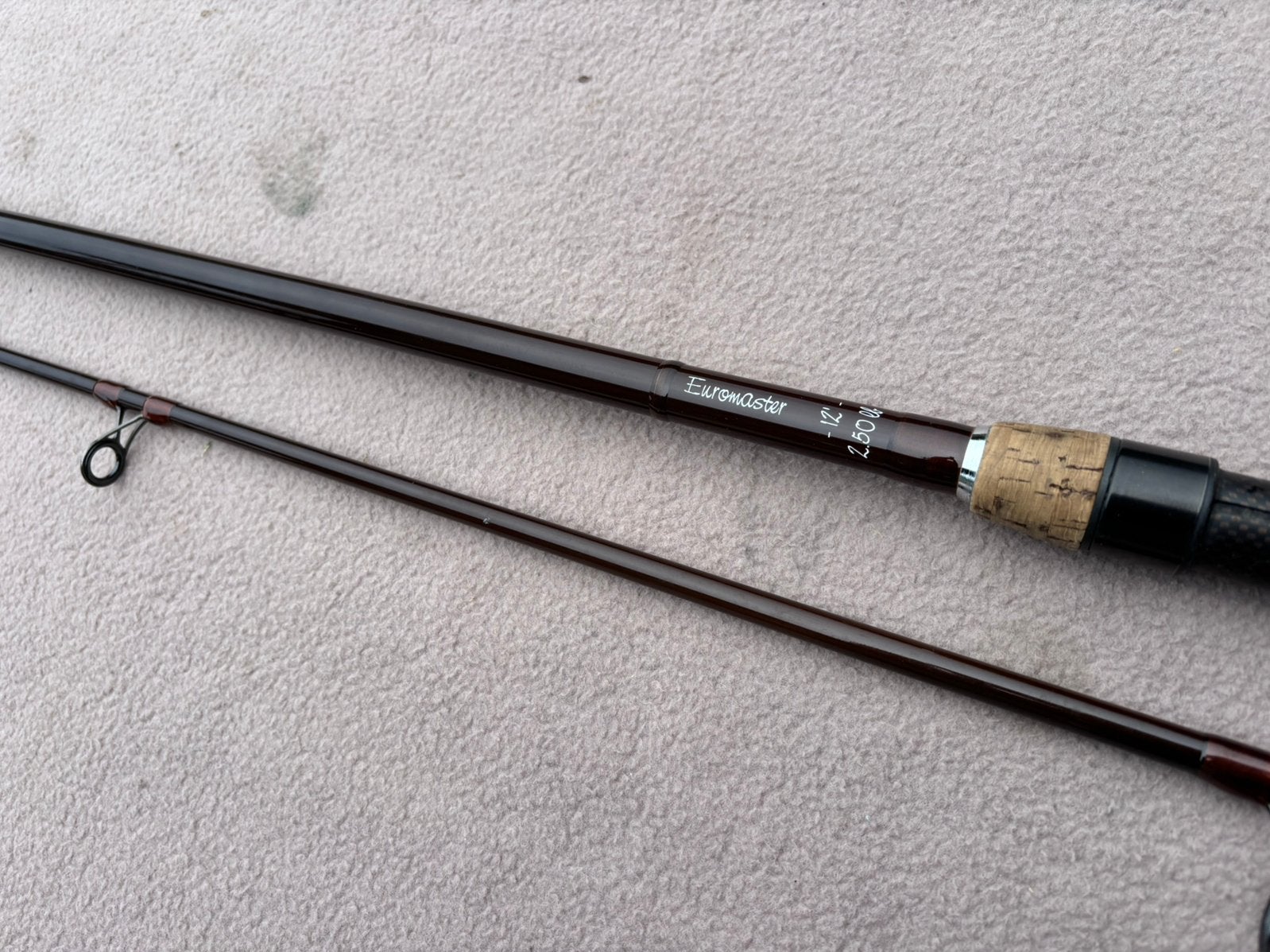Fox euromaster 12ft 2.5lbs hengel / karperhengel, Ophalen, Gebruikt, Werphengel