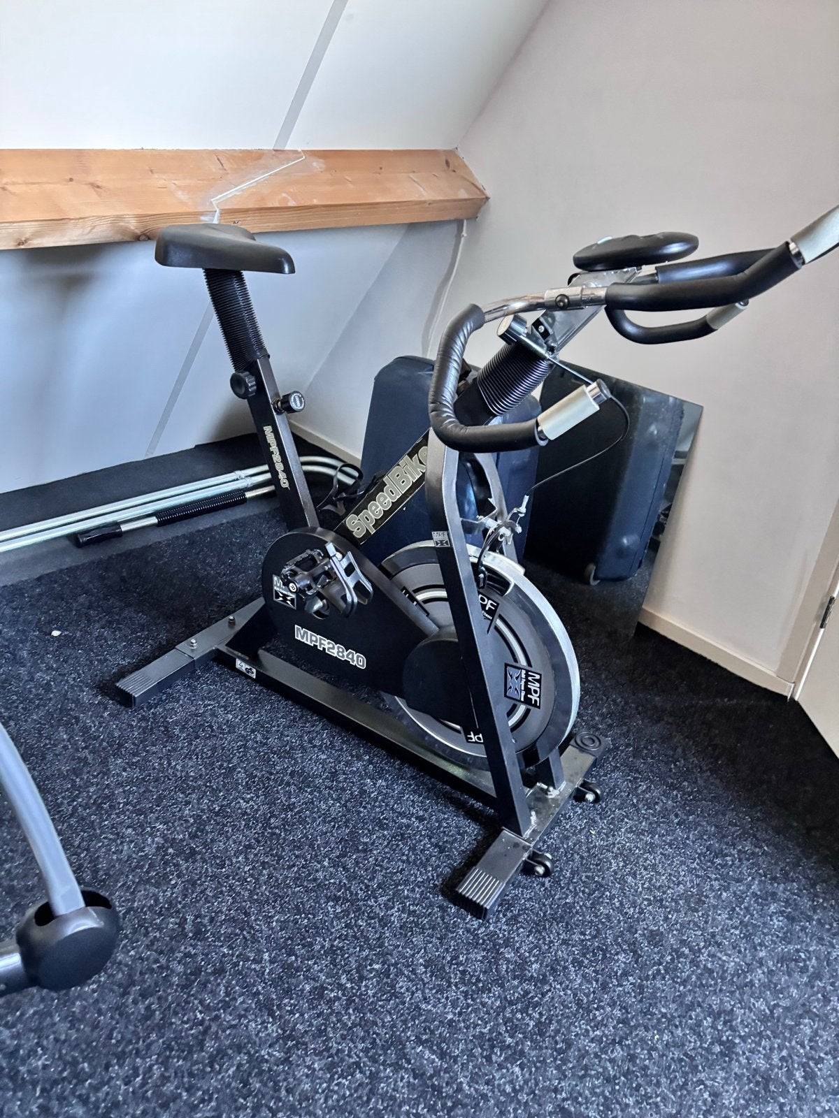 Spinningfiets MPF2840, Sport en Fitness, Ophalen, Gebruikt, Spinningfiets, Metaal