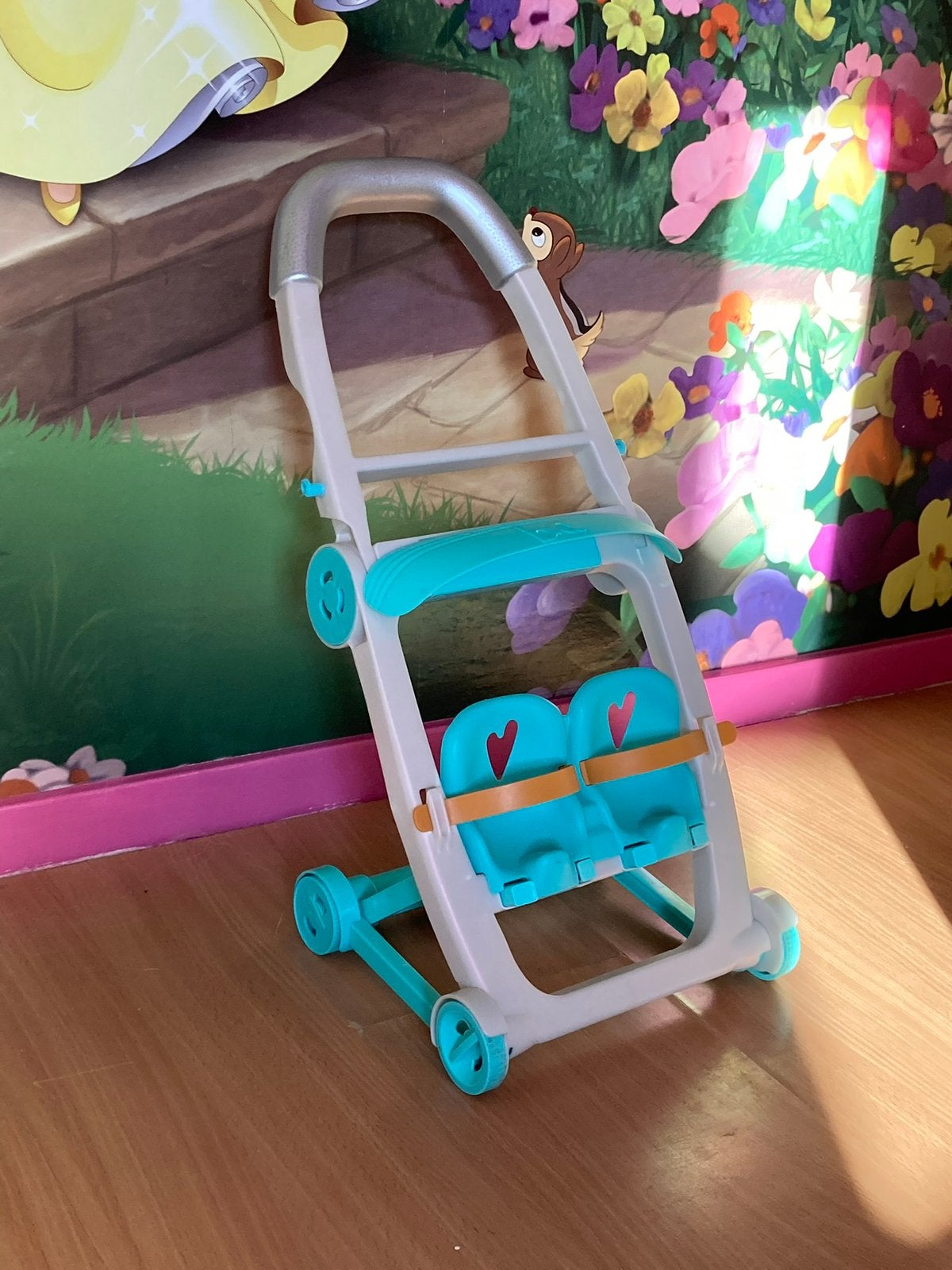 poppenwagen tweeling / buggy voor poppen, Ophalen of Verzenden, Zo goed als nieuw, Overige typen