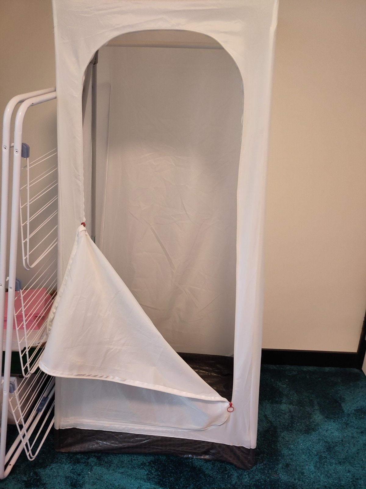 VUKU stoffen kledingkast, Huis en Inrichting, Ophalen, 100 tot 150 cm, 50 tot 100 cm, 25 tot 50 cm