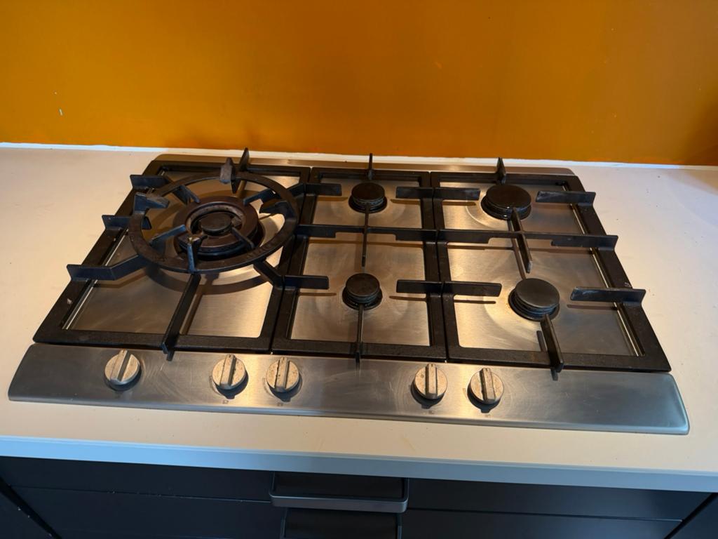 Atag 5 pits gas kookplaat, Ophalen, Gebruikt, Inbouw, Gas