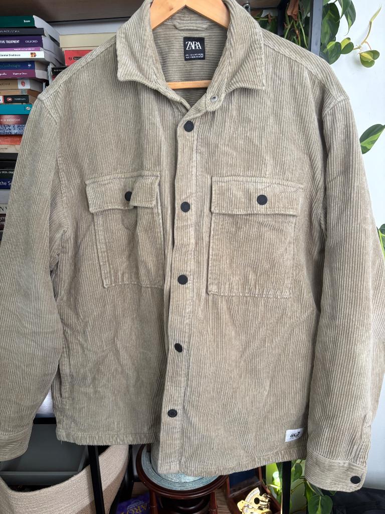 Jacket, gevoerd, Kleding | Heren, Jassen | Winter, Ophalen of Verzenden, Zo goed als nieuw, Maat 52/54 (L), Beige