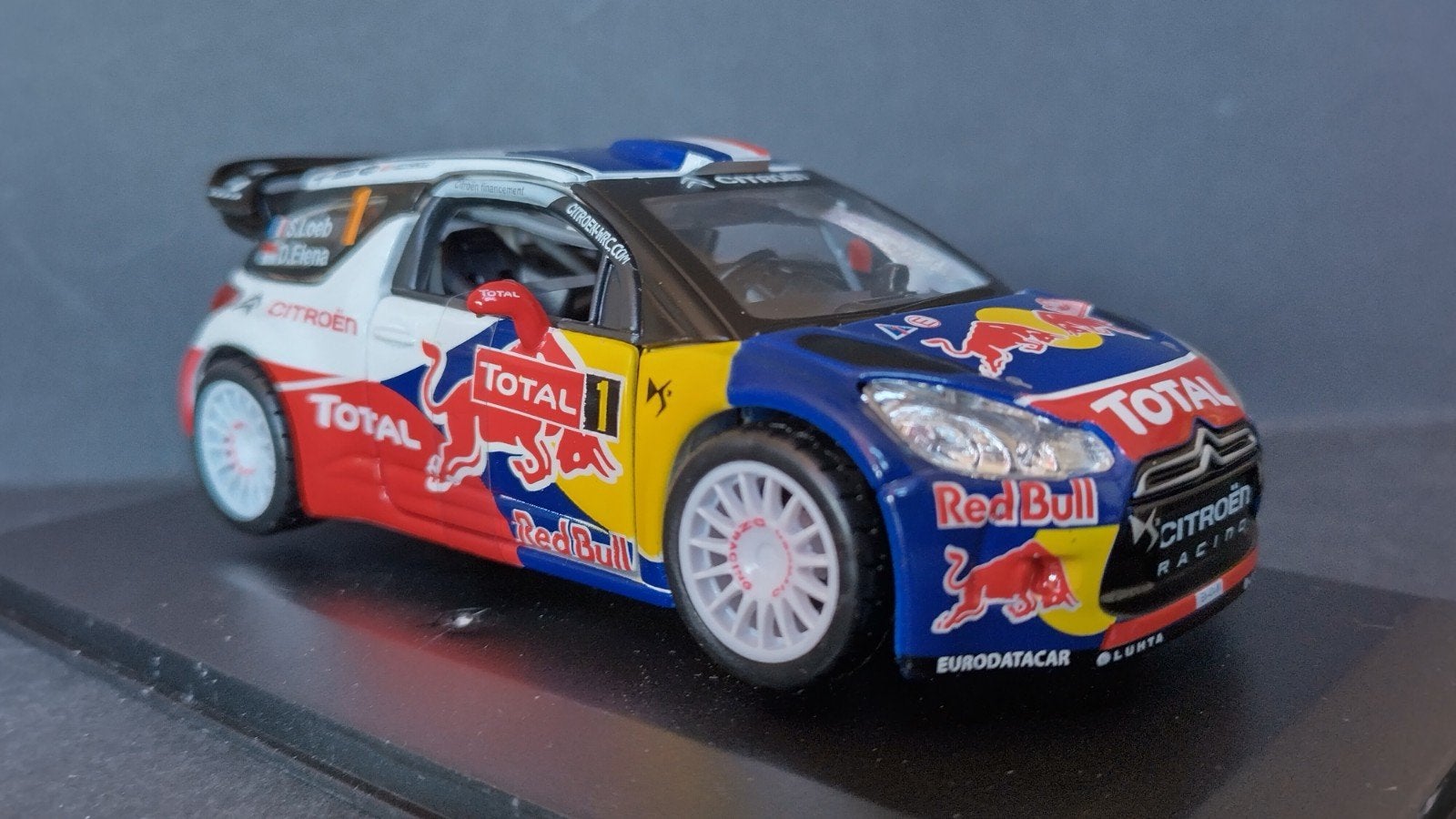 Citroen DS3 WRC Rally Loeb 2013 1:32 Bburago Burago Pol, Auto, Verzenden, ., Nieuw