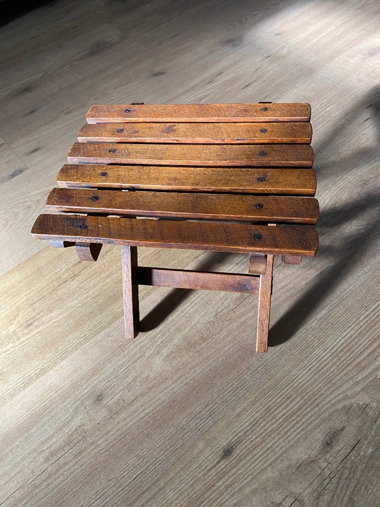 Oud klap krukje, Ophalen of Verzenden