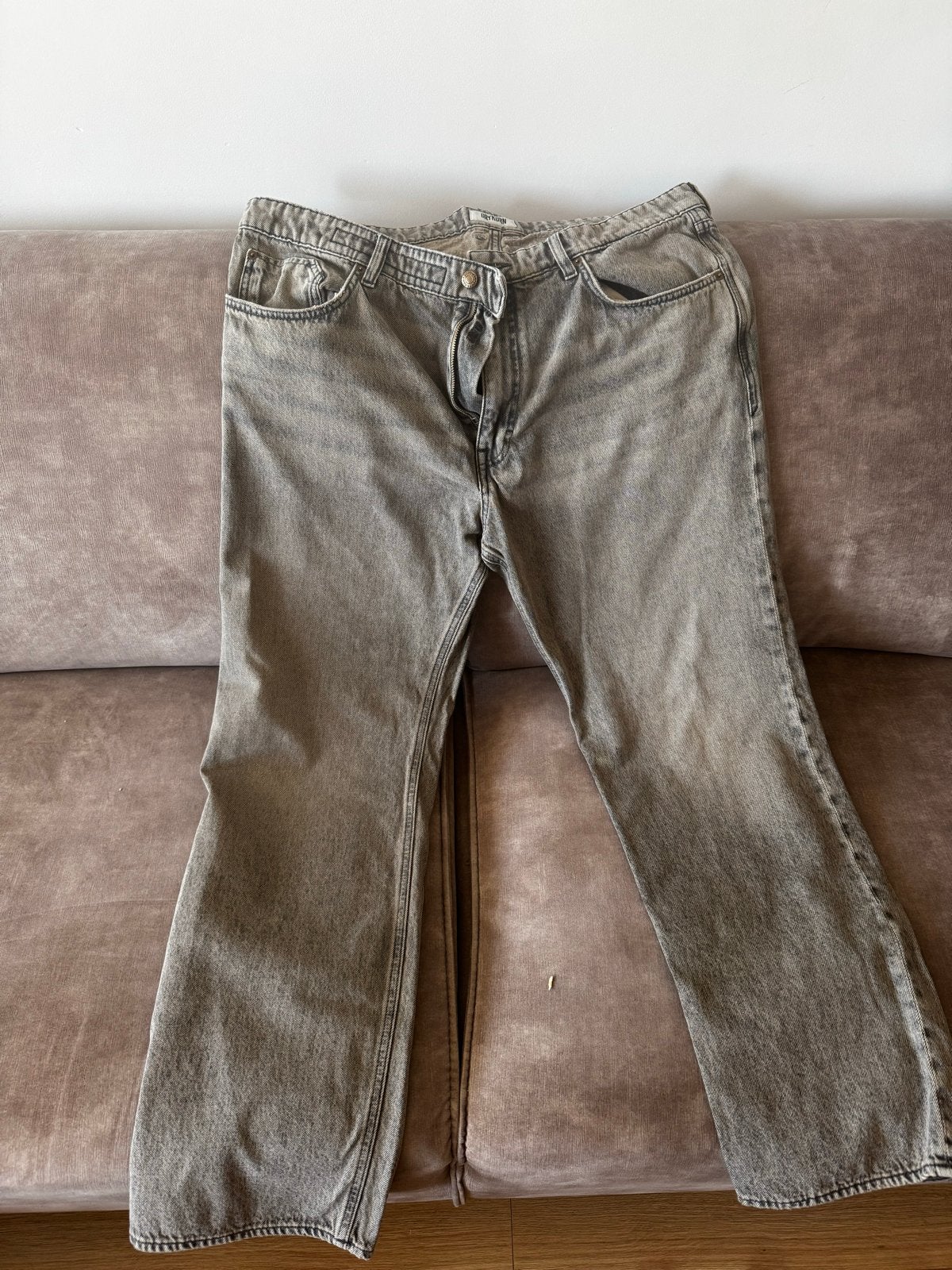 Drykorn Broek mt 38/34 - Stijlvolle Bruin/ Grijze Jeans, Kleding | Heren, Ophalen of Verzenden, Zo goed als nieuw, Overige maten