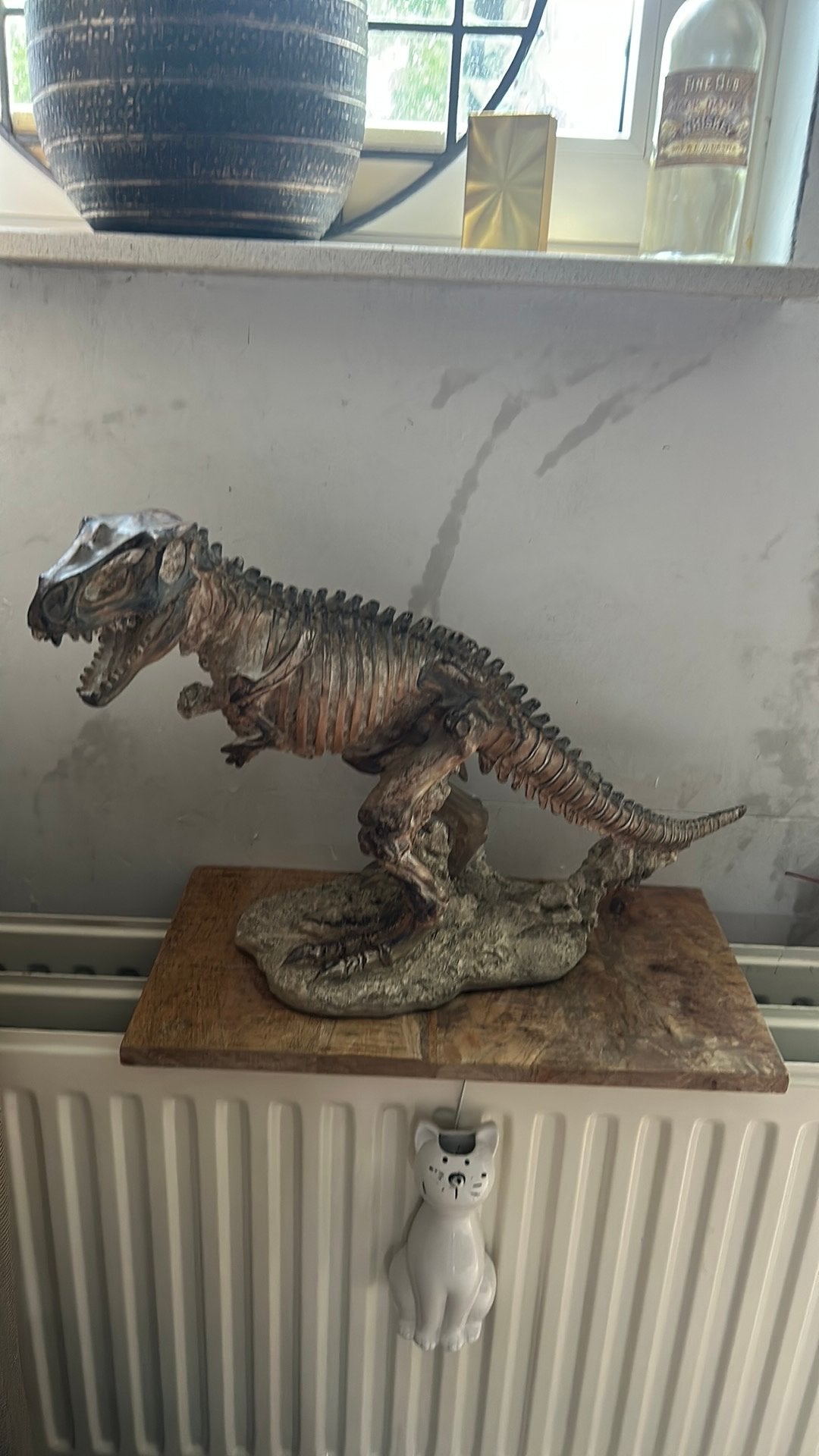 Te koop T Rex beeld., Ophalen, Zo goed als nieuw, Beeldje of Figuurtje