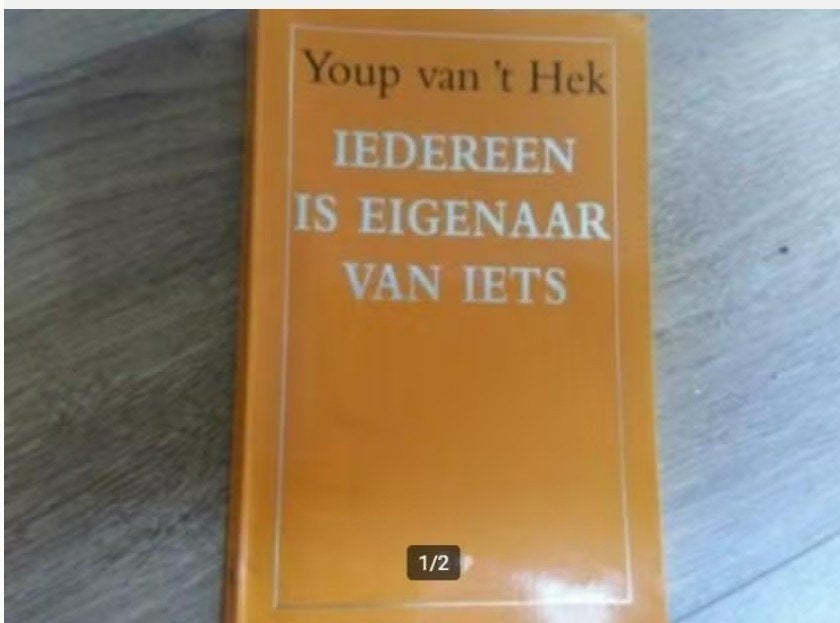 Youp van 't Hek, Iedereen is eigenaar van iets, Ophalen of Verzenden, Zo goed als nieuw, Cabaret