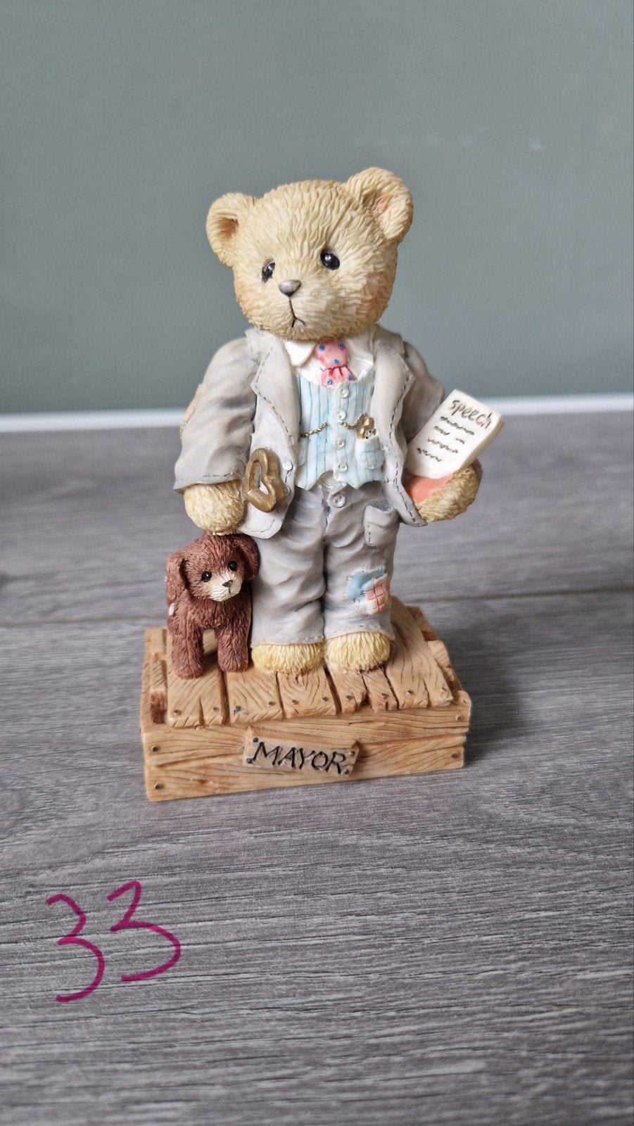 Cherished Teddies, Verzamelen, Beren en Cherished Teddies, Ophalen, Zo goed als nieuw, Beeldje, Cherished Teddies
