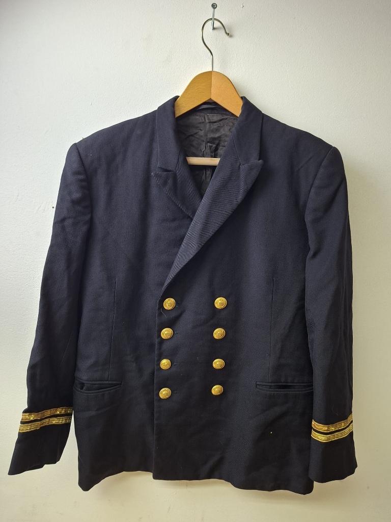 Marine Jasje Donkerblauw met Goudkleurige Knopen, Verzamelen, Ophalen of Verzenden, Marine, Nederland, Kleding of Schoenen