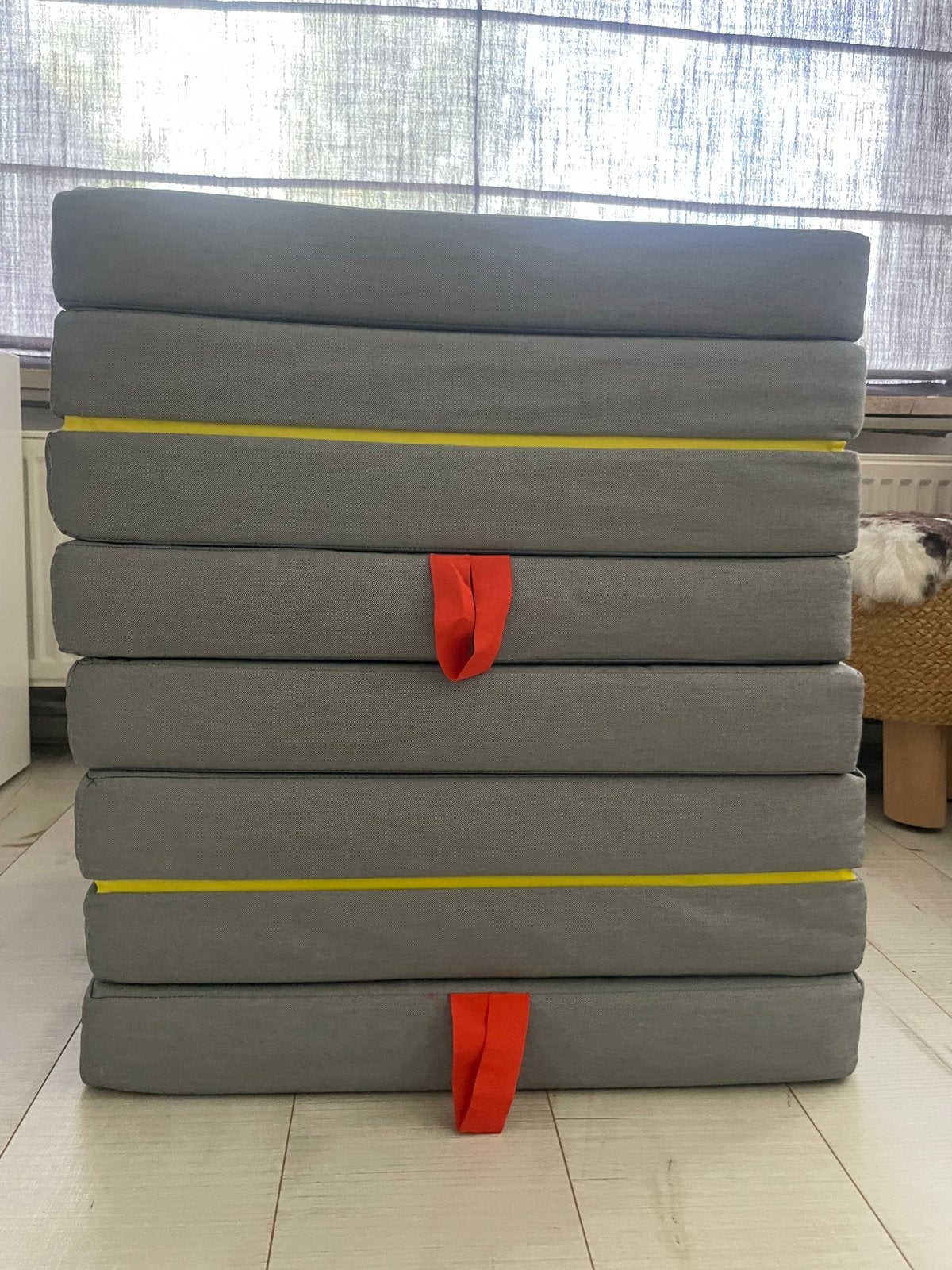 Släkt vouwbaar matras / poef - Ikea 2x, Ophalen, Gebruikt, Matras, Minder dan 70 cm