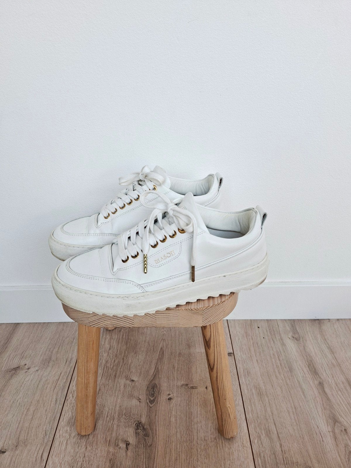 Mason Garments Torino sneakers - Maat 41, Wit, Ophalen of Verzenden, Mason Garments, Sneakers of Gympen