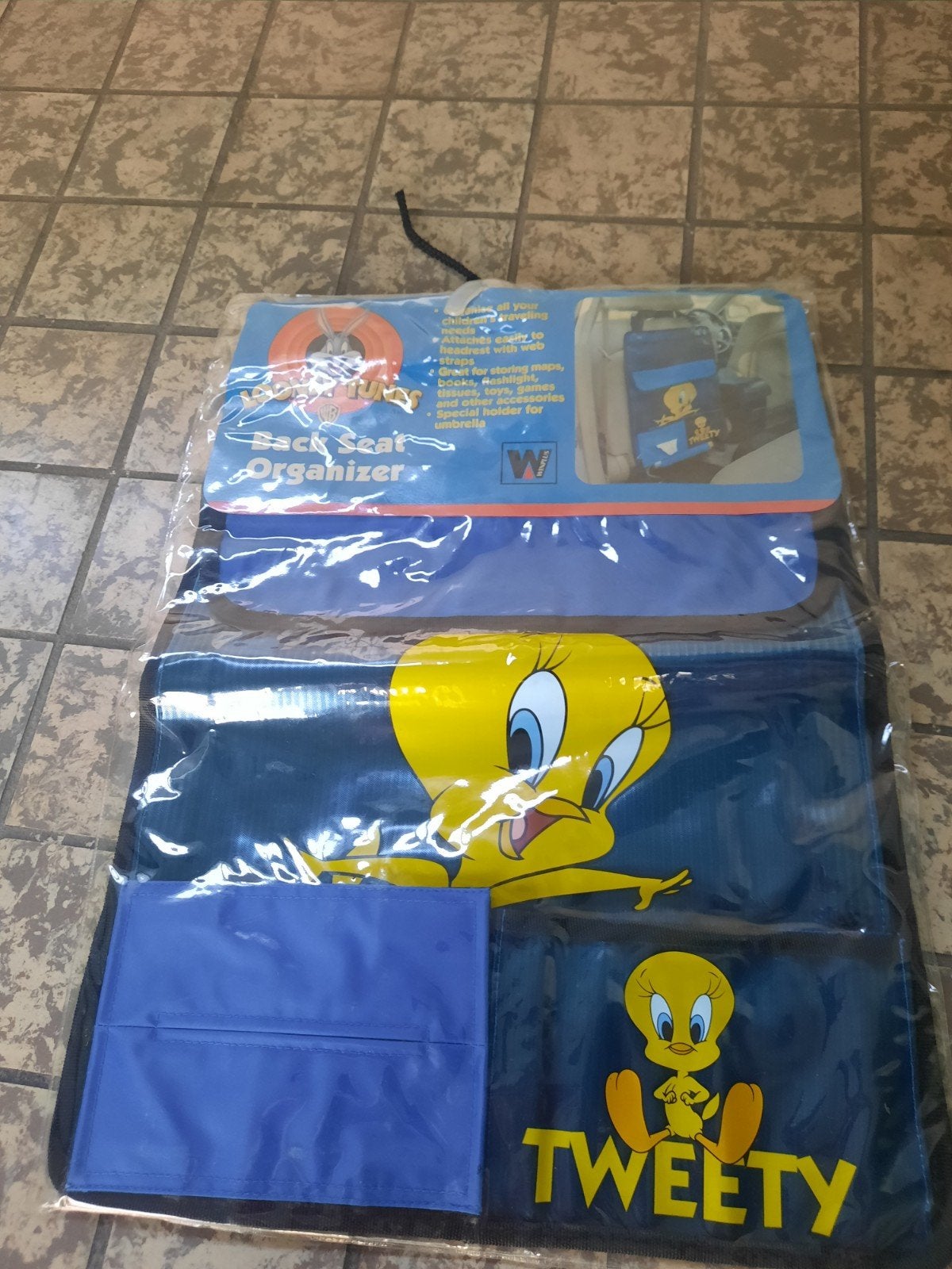 Nieuwe auto organizer met Tweety print, Auto diversen, Ophalen of Verzenden