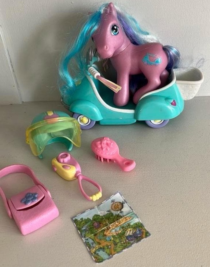 Vintage my little pony scootin along scooter sprite, Ophalen of Verzenden, Zo goed als nieuw