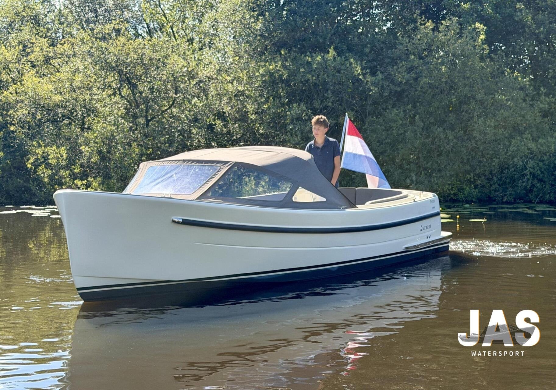Antaris Fifty5 27pk 1e eigenaar (bwj 2019), Watersport en Boten, Sloepen, Polyester, Diesel