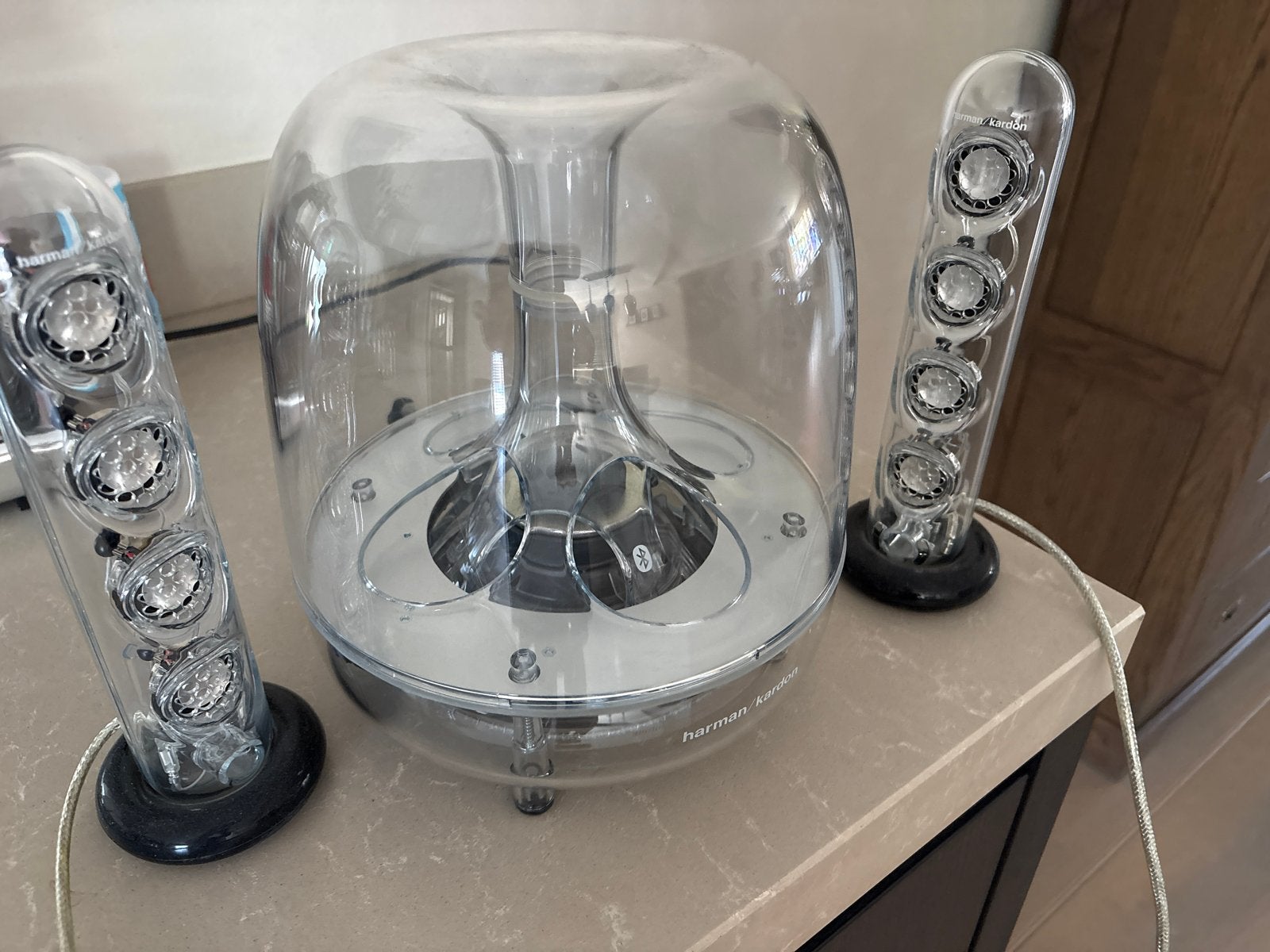 Harman Kardon SoundSticks III 2.1 Speakerset, Audio, Tv en Foto, Luidsprekers, Speakerset, Ophalen of Verzenden, Zo goed als nieuw