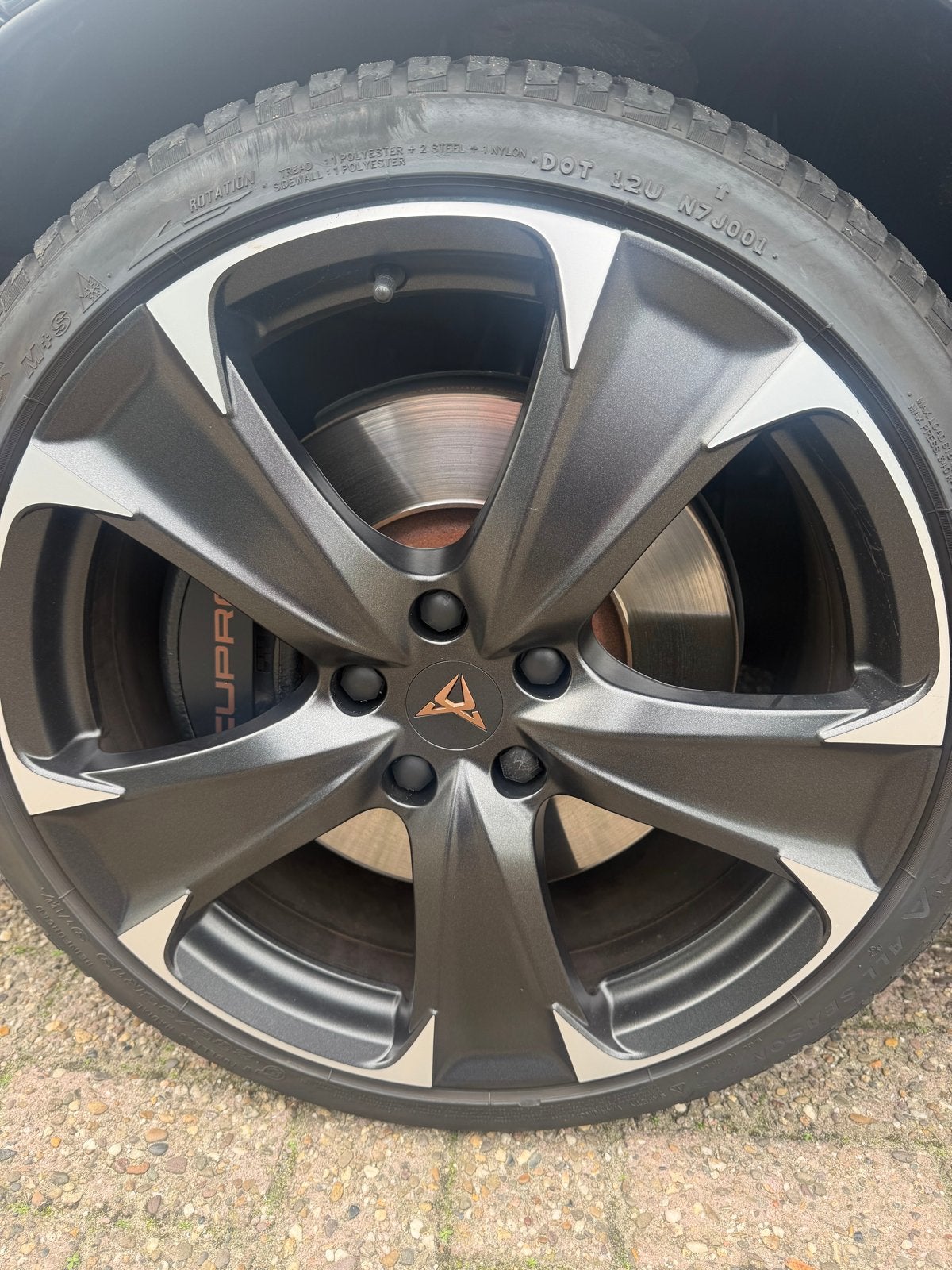 Cupra velgen 19”, Auto-onderdelen, Gebruikt, Banden en Velgen, 235 mm, All Season