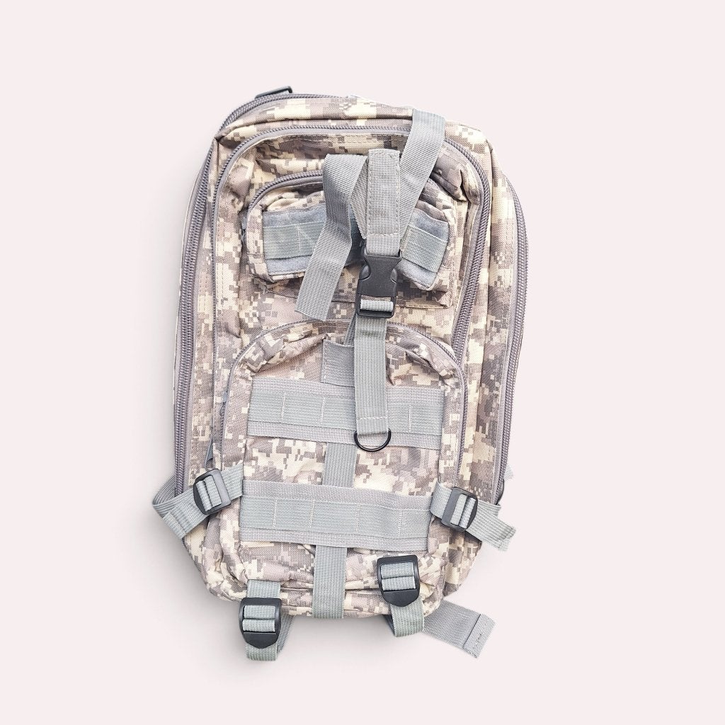 Tactische rugzak camouflage - Ideaal voor outdoor, Overige merken, Gebruikt, Minder dan 30 cm, Info@outdoorgear.nl